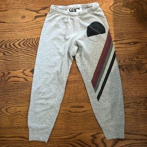 FREECITY light grey sweatpants 3/4 cropped